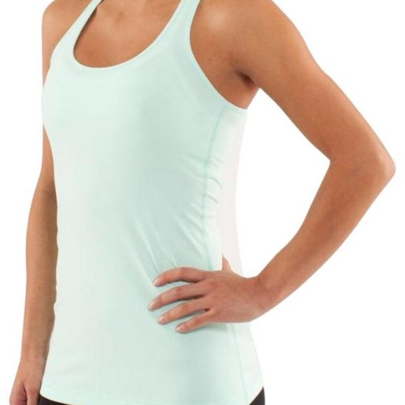 mint green workout top